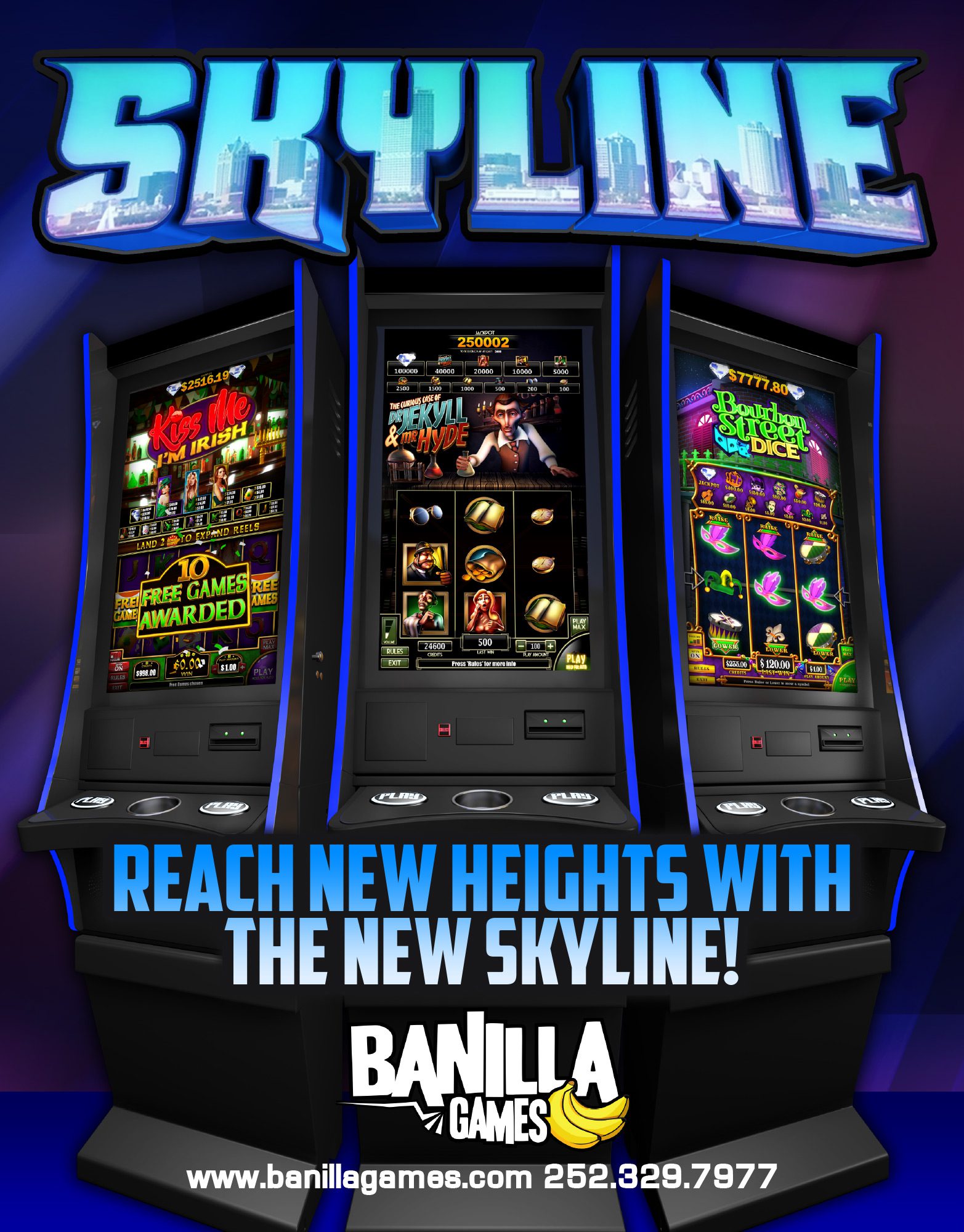 Banilla Games Skyline - Prestige Gaming Solutions